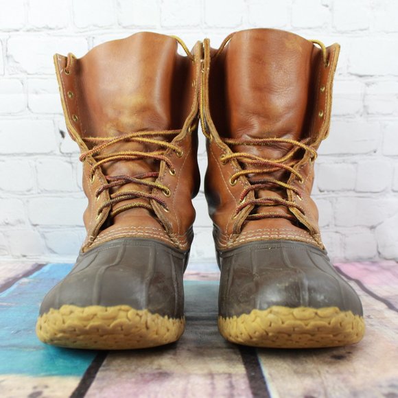 LL BEAN Uninsulated Ankle Duck Bean Boot size 10 - Picture 4 of 11